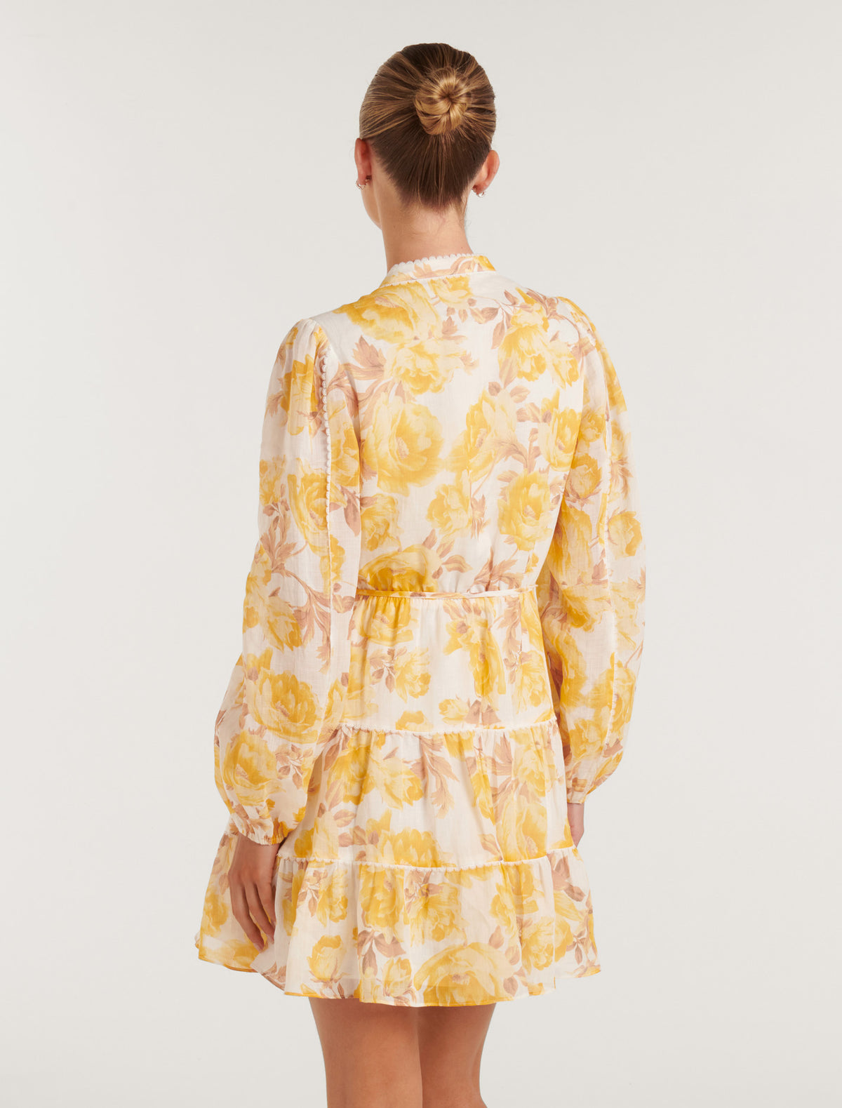 Fleur Skater Mini Dress Hadley Floral