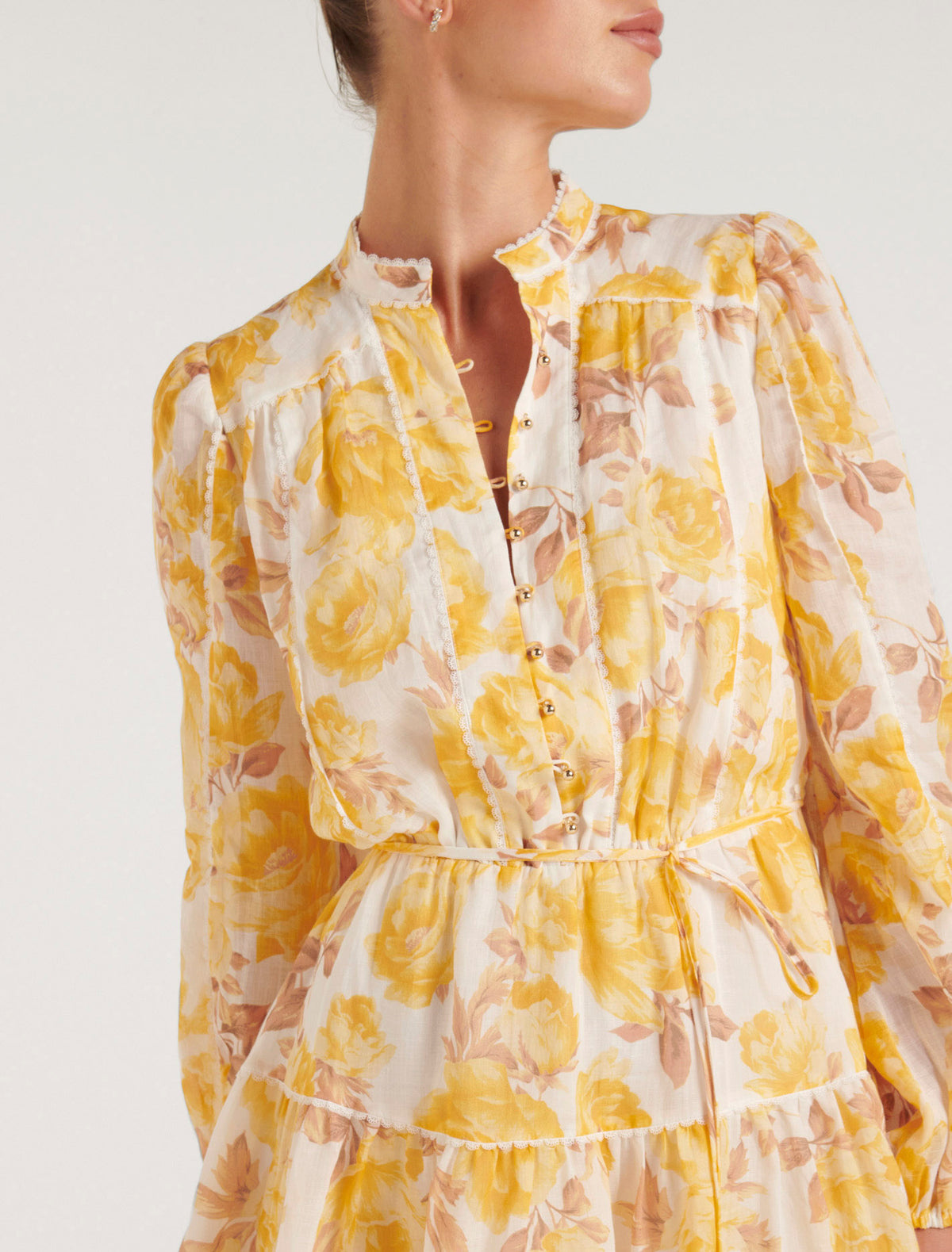 Fleur Skater Mini Dress Hadley Floral