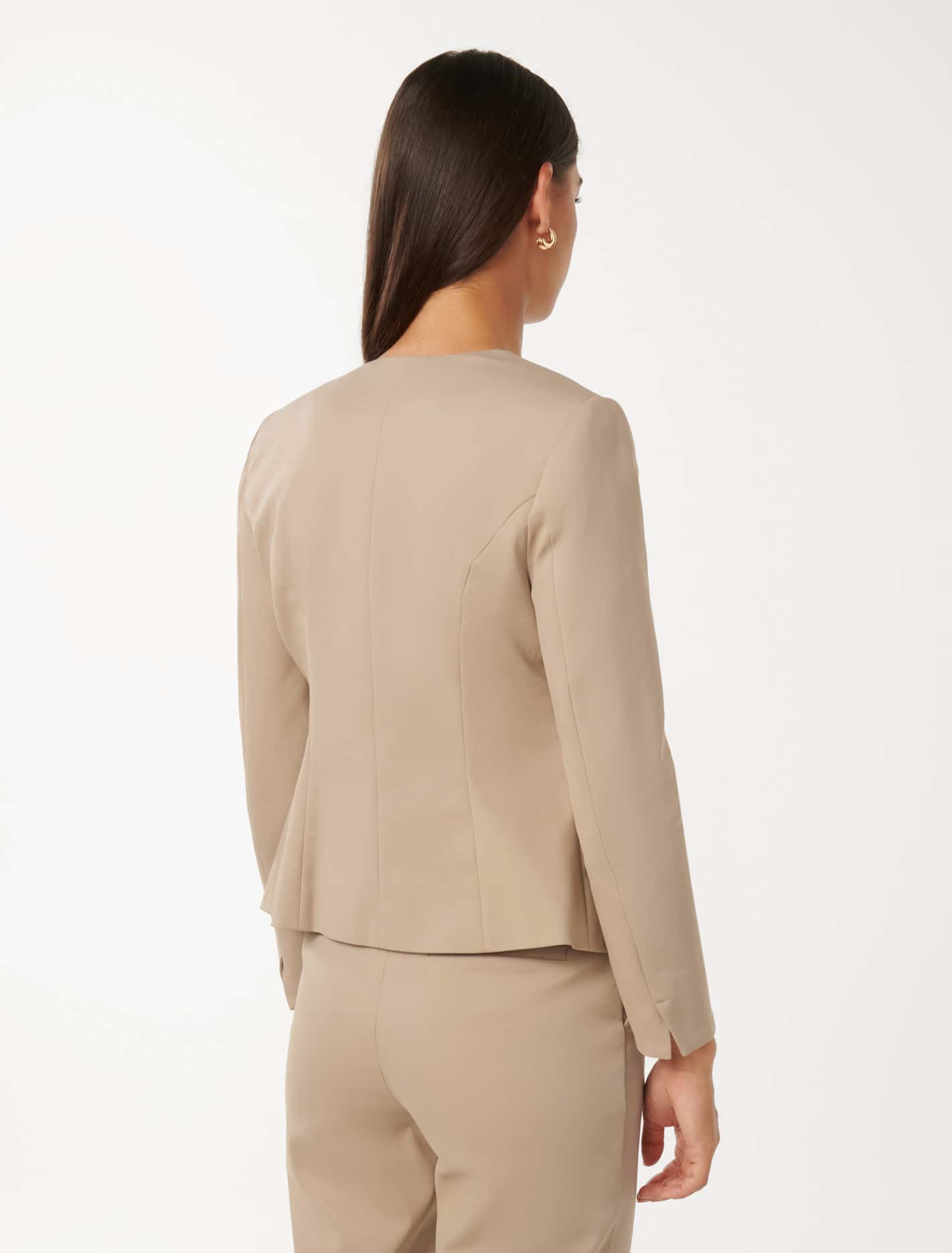 Alyssa Fitted Blazer Desert Taupe Suit