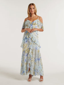 Emery Ruffle Dress Isla Floral