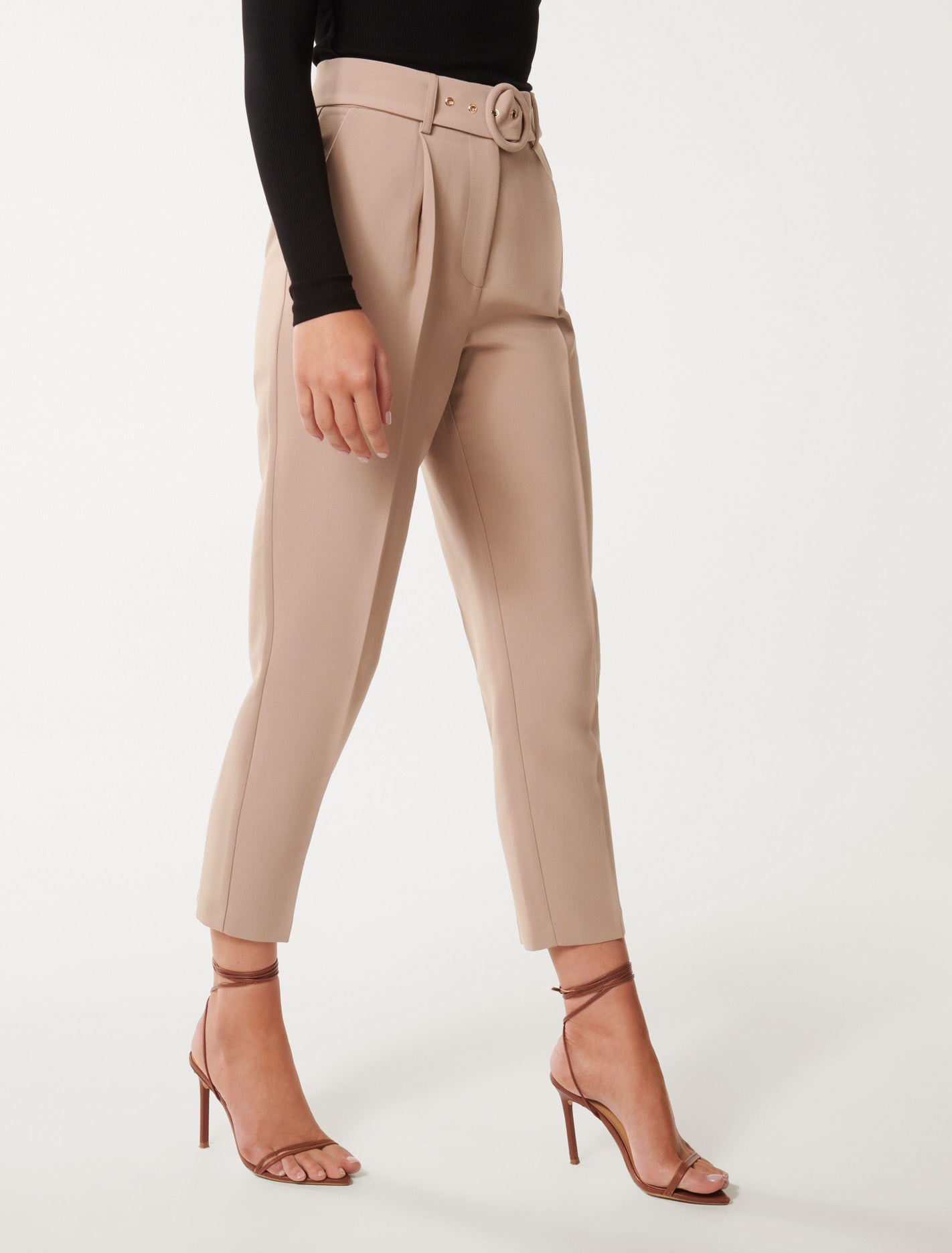 Olivia Tapered Pant Neutral