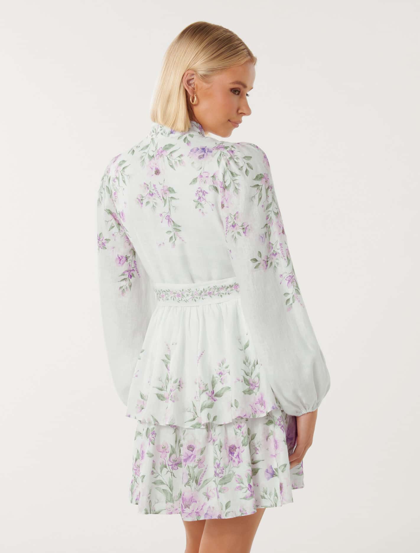 Raine Printed Tiered Mini Alma Floral