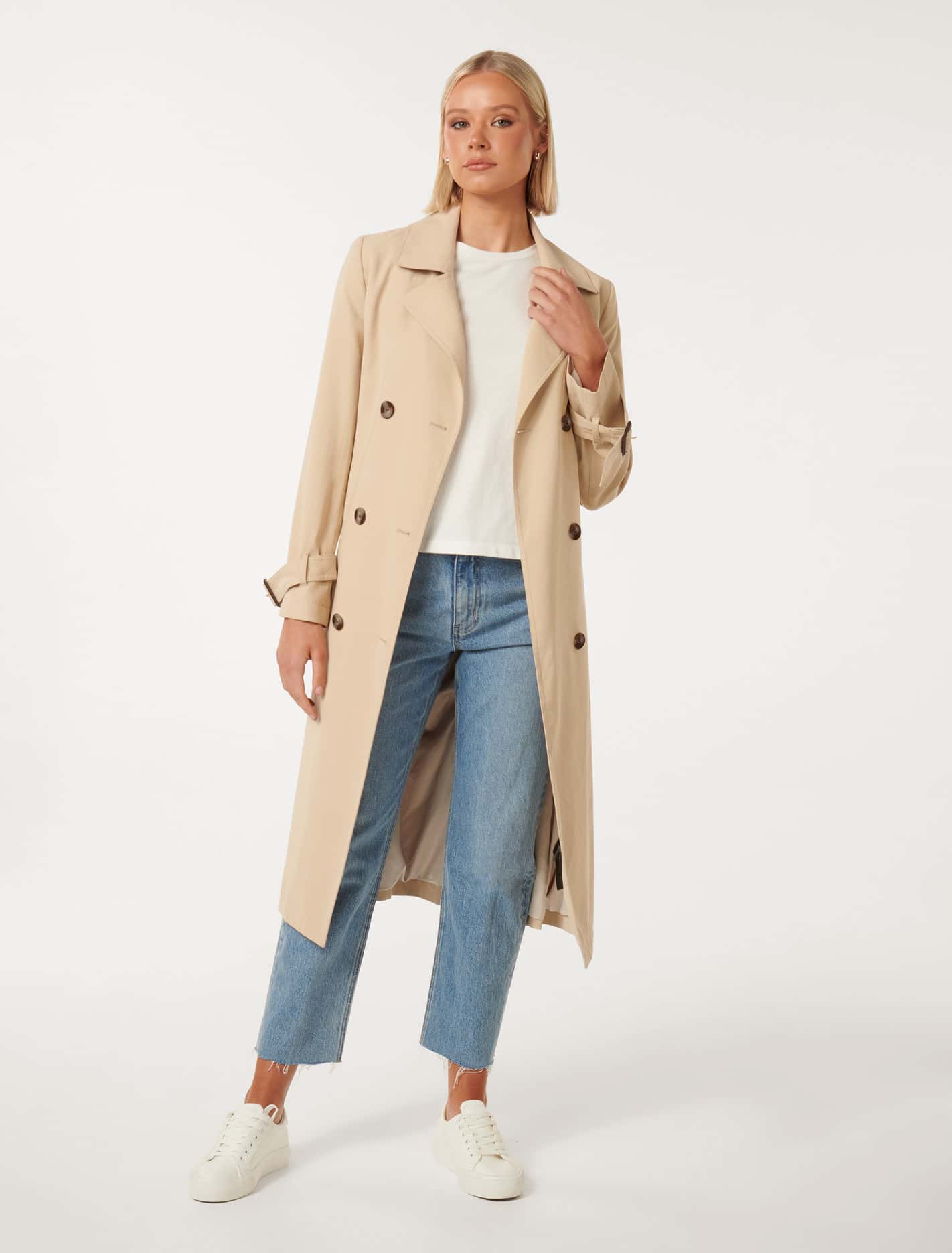 Darlah Soft Trench Stone