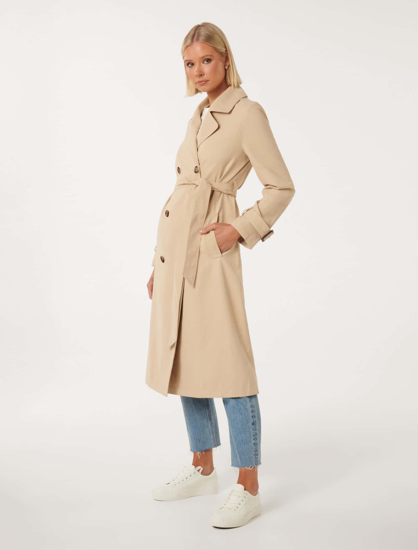 Darlah Soft Trench Stone