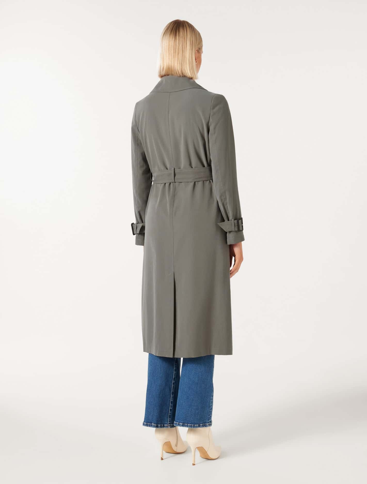 Darlah Soft Trench Olive