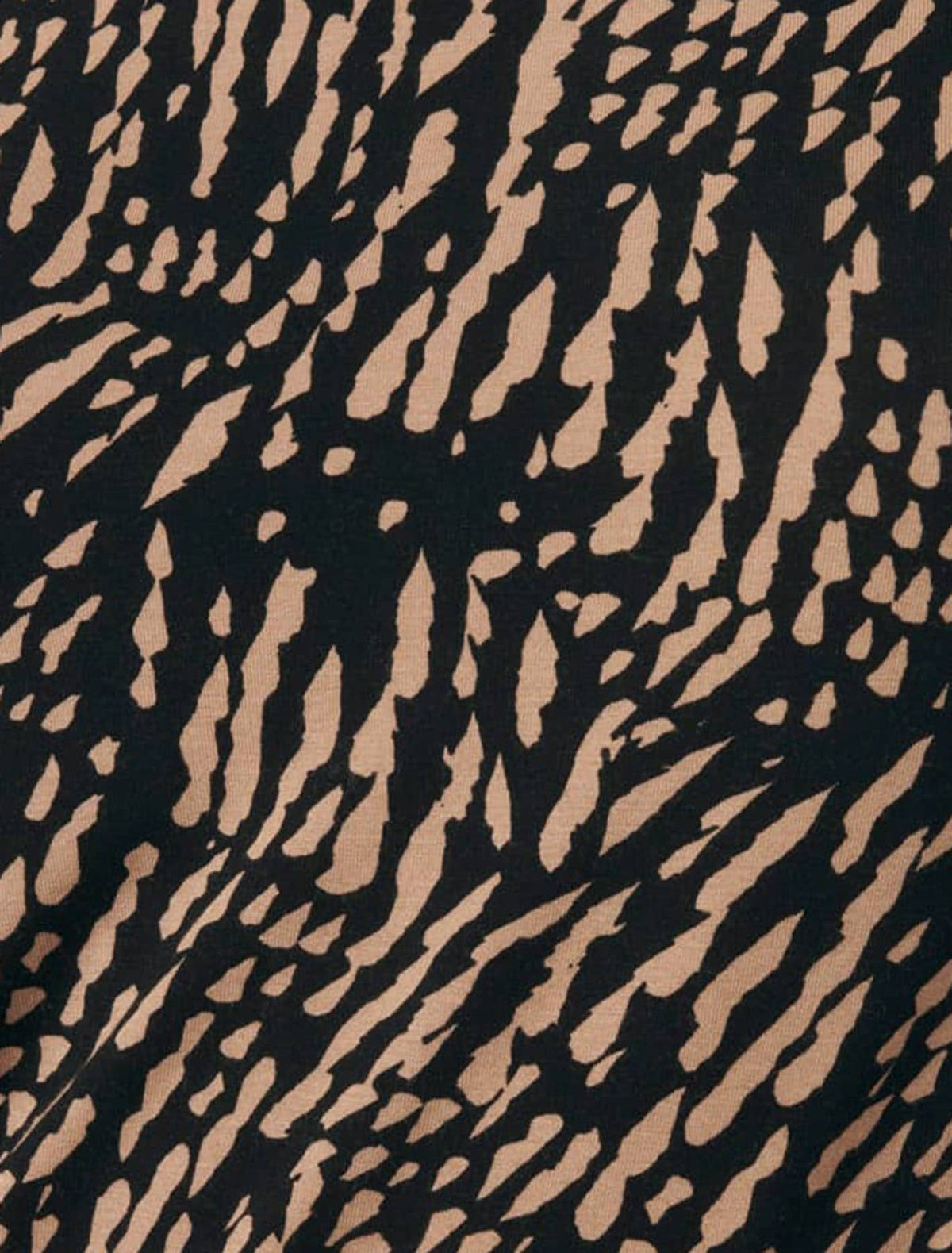 Valera High-Neck Long-Sleeve Top Dalston Abstract