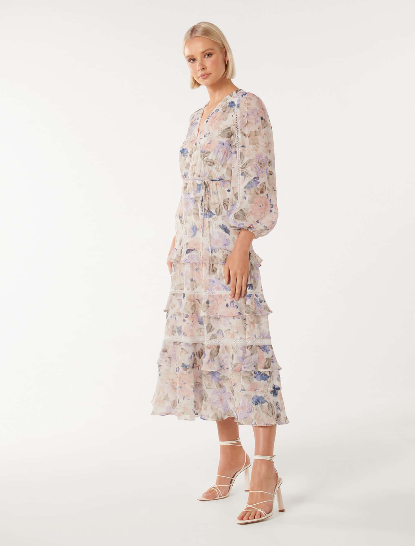 Locky Trim Insert Midi Blue Colvin Floral