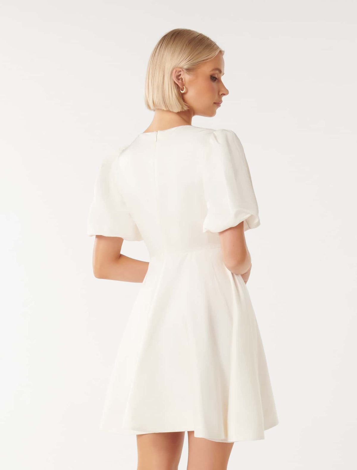 Raffy V Neck Mini Porcelain