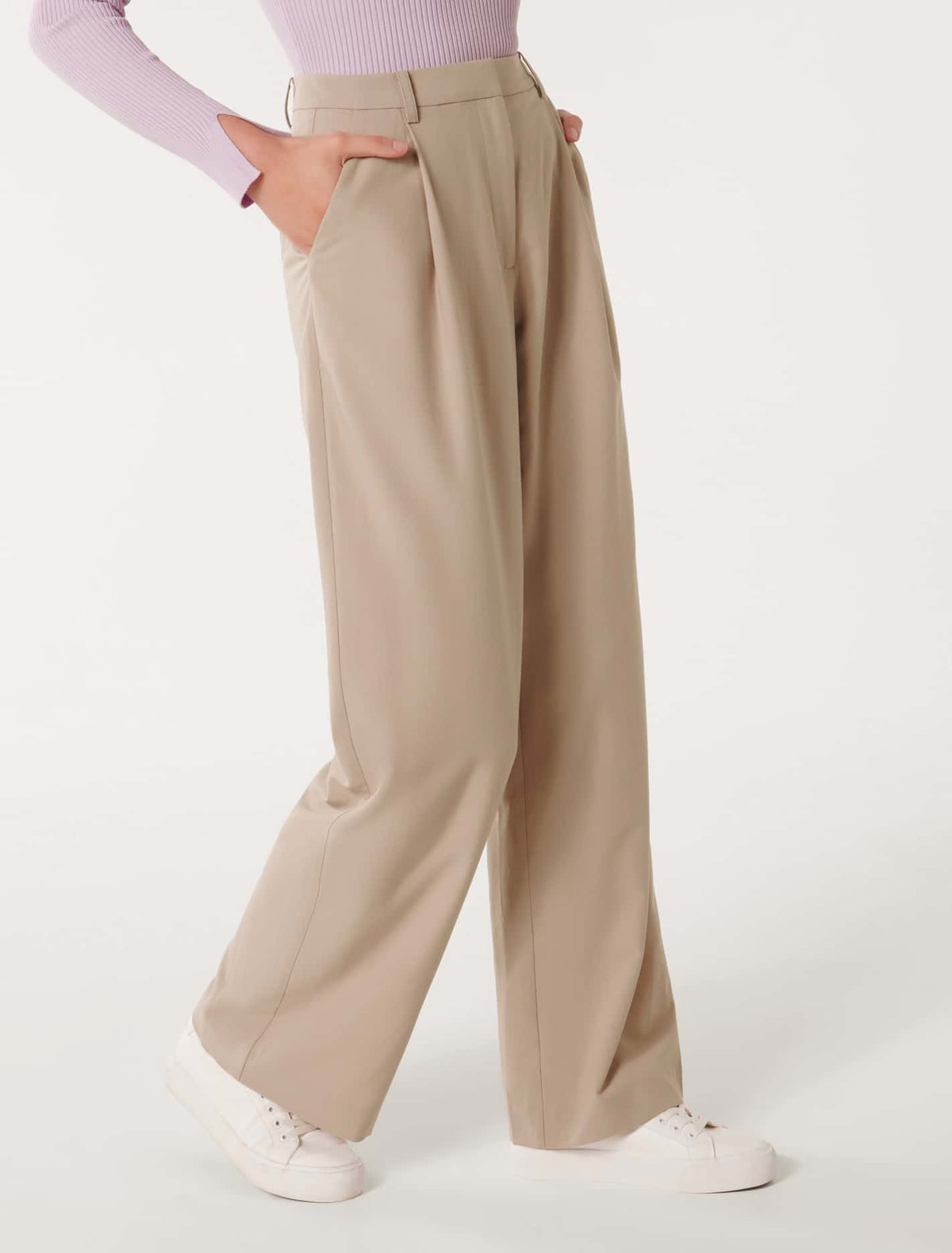 Lyla Wide Leg Pant Neutral