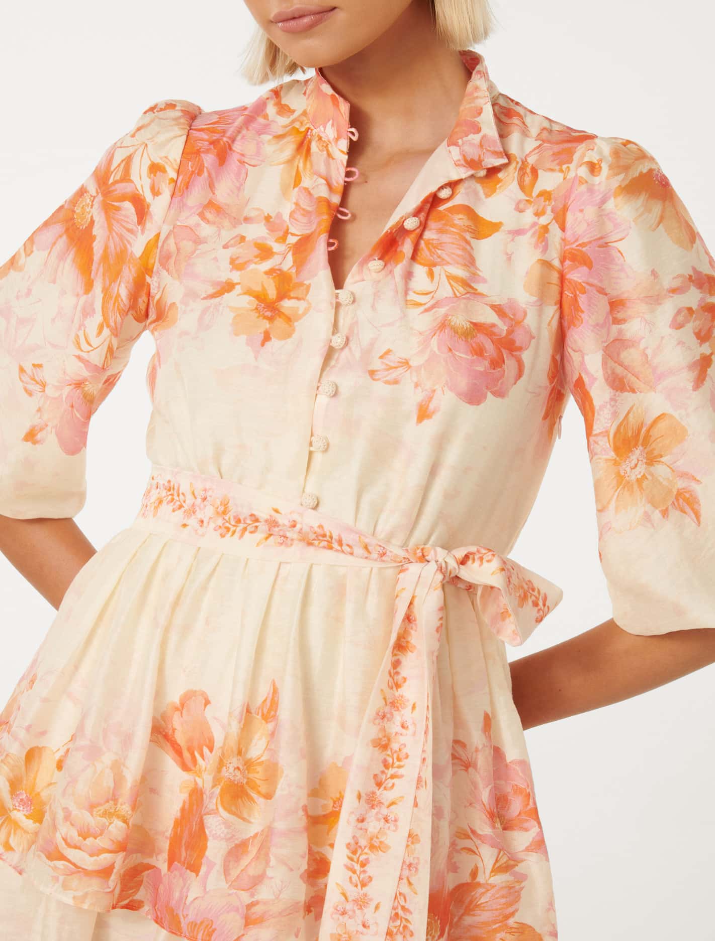 Isla Printed Tiered Mini Piper Floral