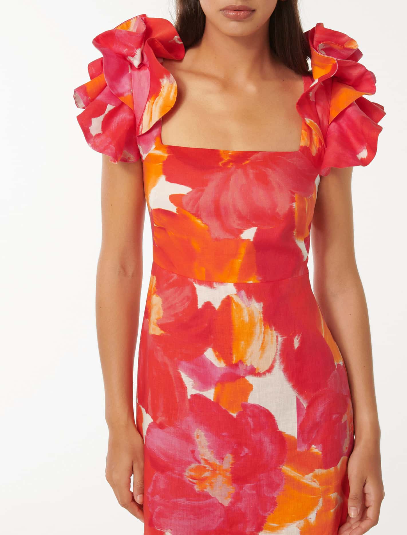 Mackenzie Ruffle Sleeve Mini Parker Floral