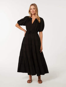 Gabe Midi Dress Black