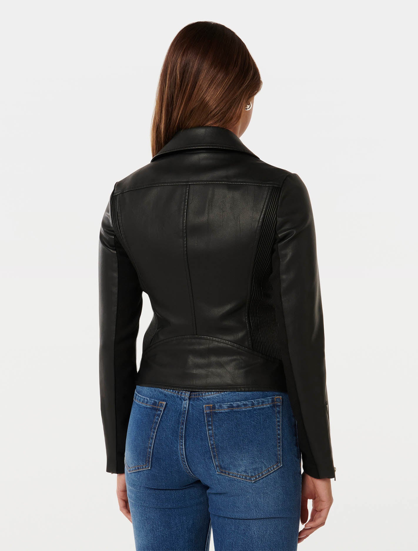 Kylie Biker Jacket Black