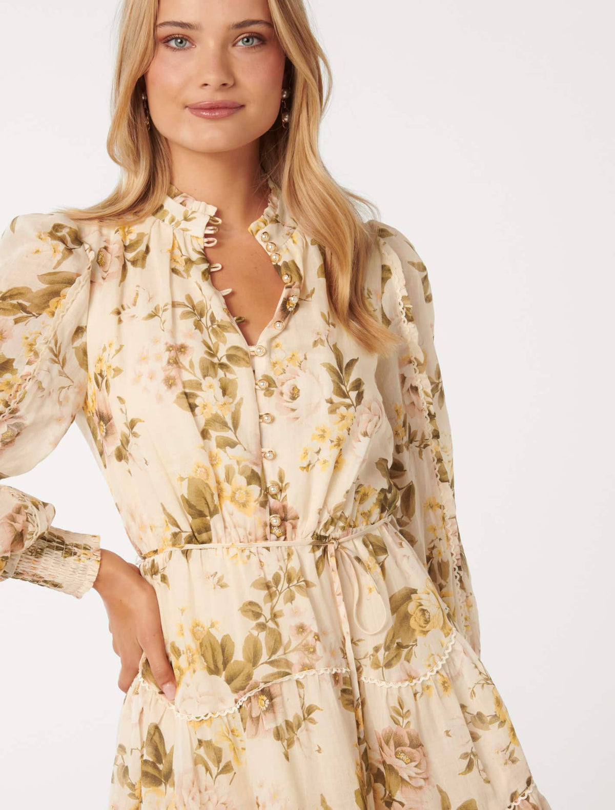 Caterina Printed Mini Skater Fortuna Floral
