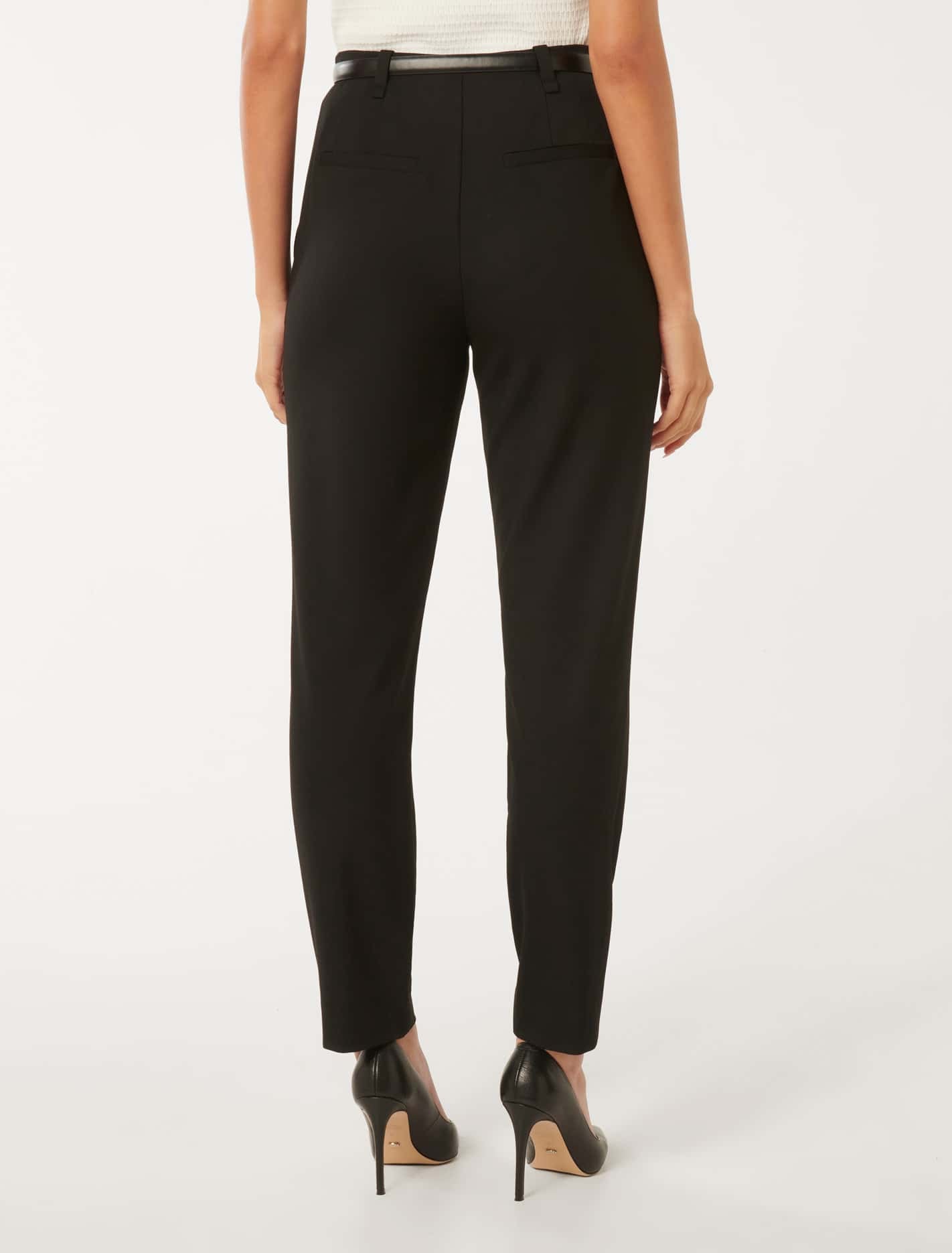 Terry Tapered Pant Black
