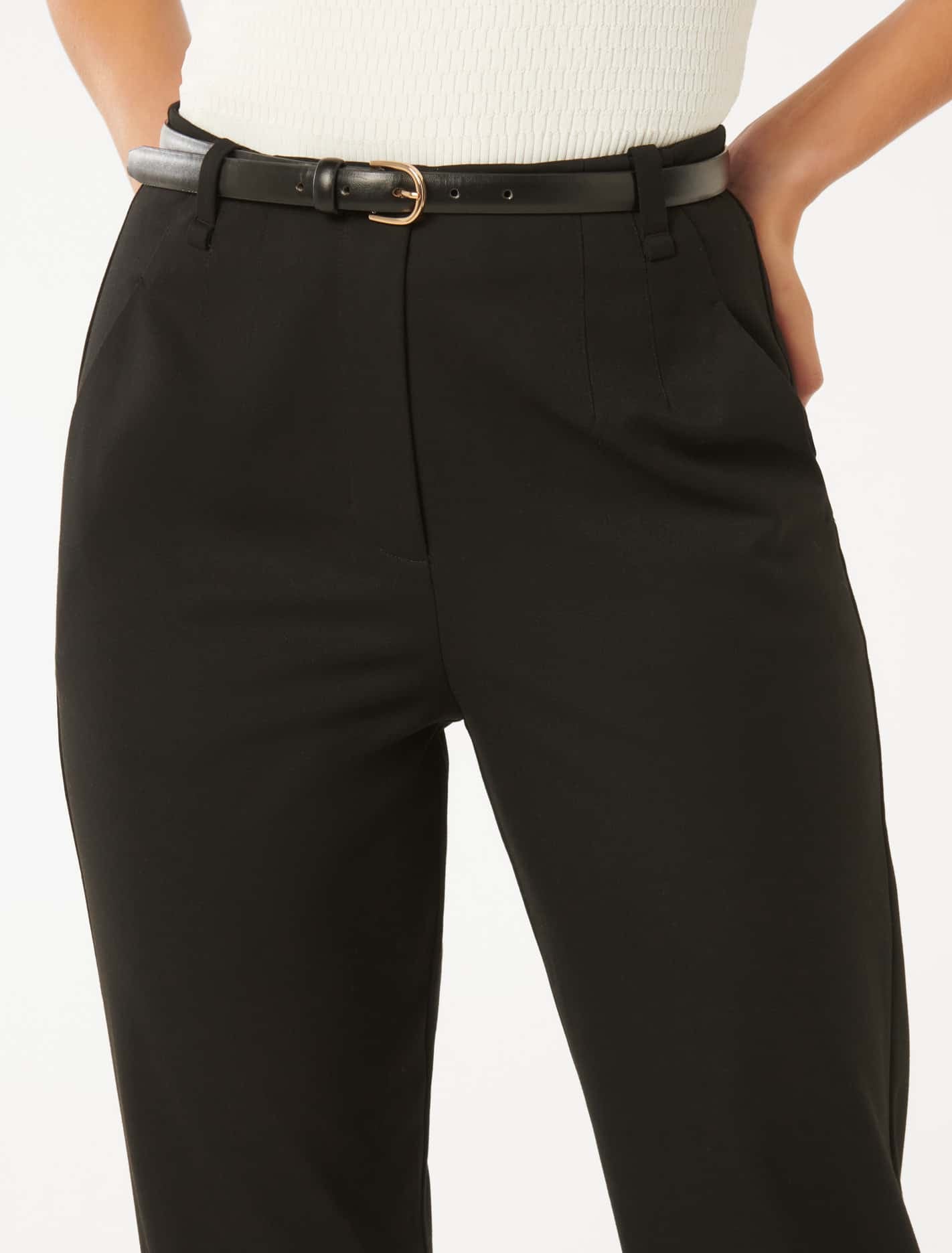 Terry Tapered Pant Black