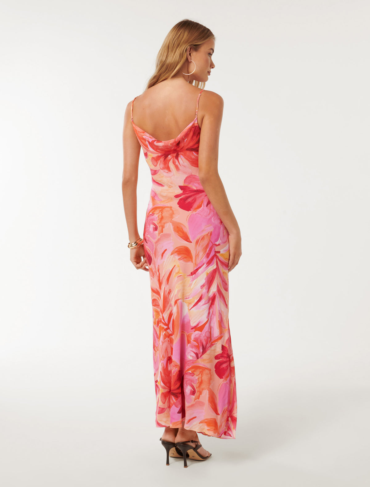 Valerie Cowl Neck Maxi Capella Tropical