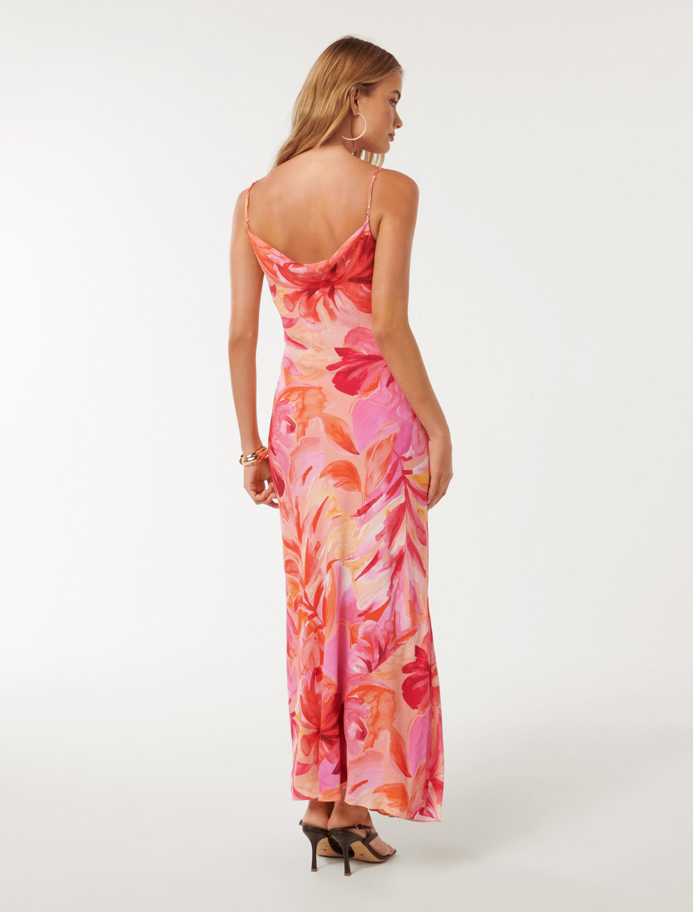 Valerie Cowl Neck Maxi Capella Tropical