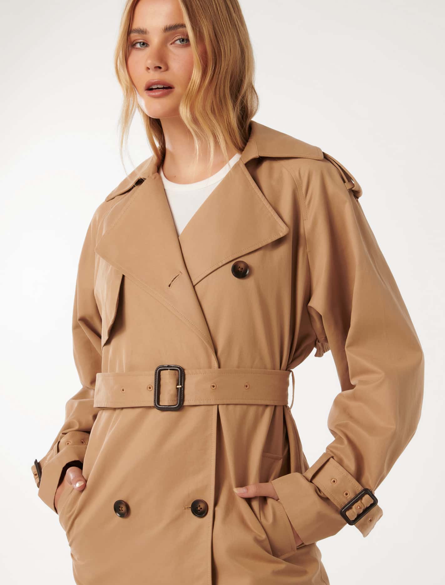 Melissa Trench Coat Tan
