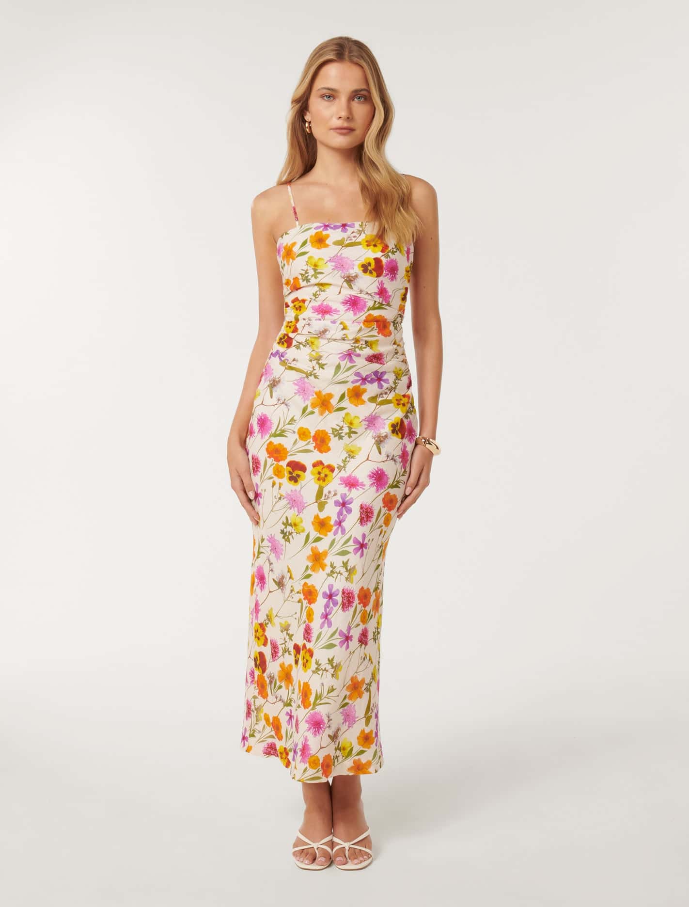 Alana Strappy Midi Corlett Floral