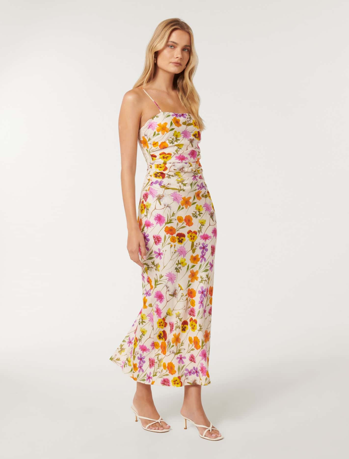 Alana Strappy Midi Corlett Floral