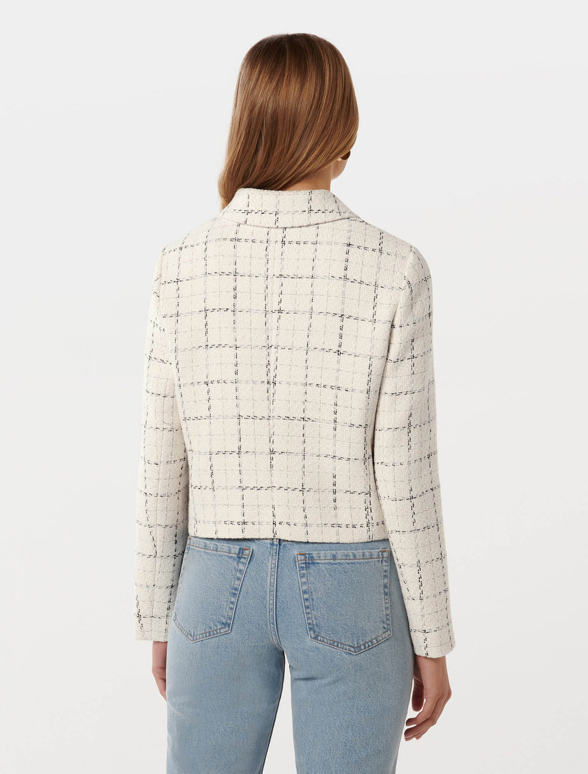 Rue Boucle Jacket Black/White Check Suit