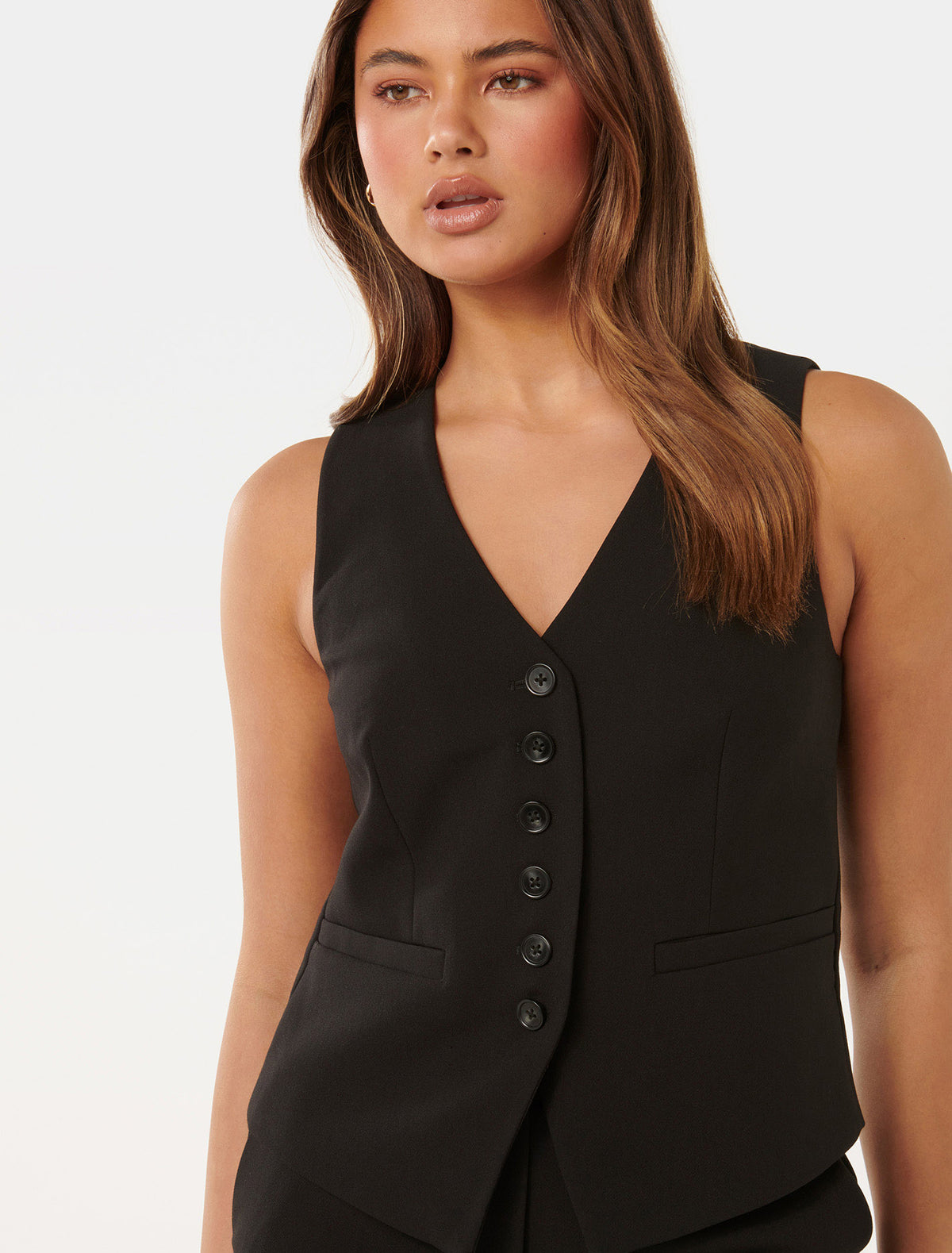 Dana Waistcoat Black