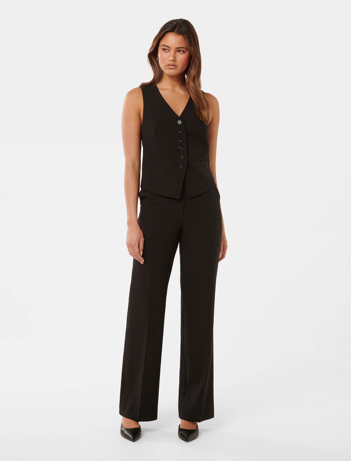 Dana Waistcoat Black