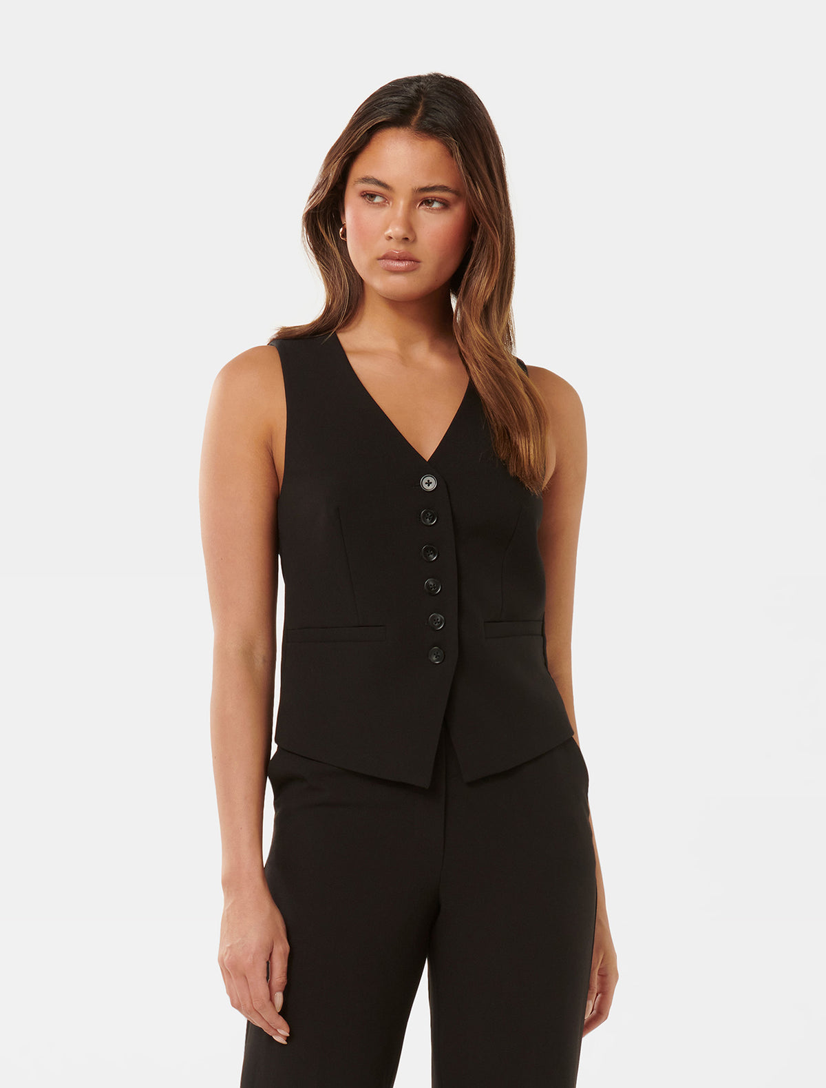 Dana Waistcoat Black