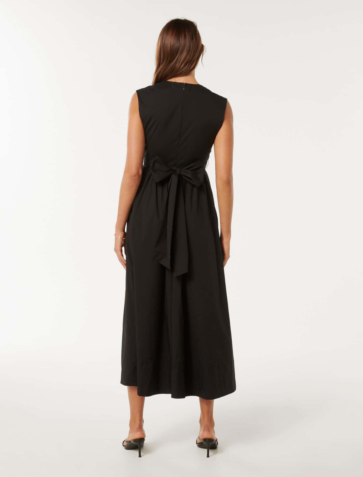 Becky Twisted Dress Black