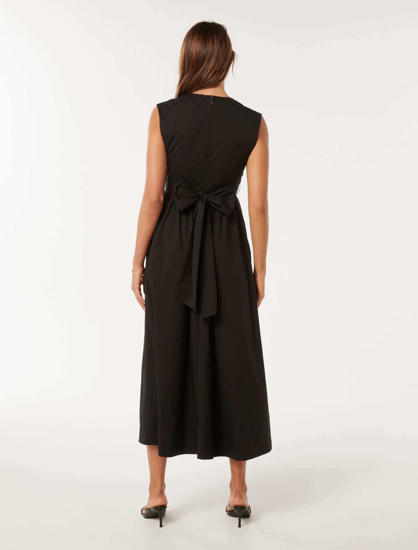Becky Twisted Dress Black