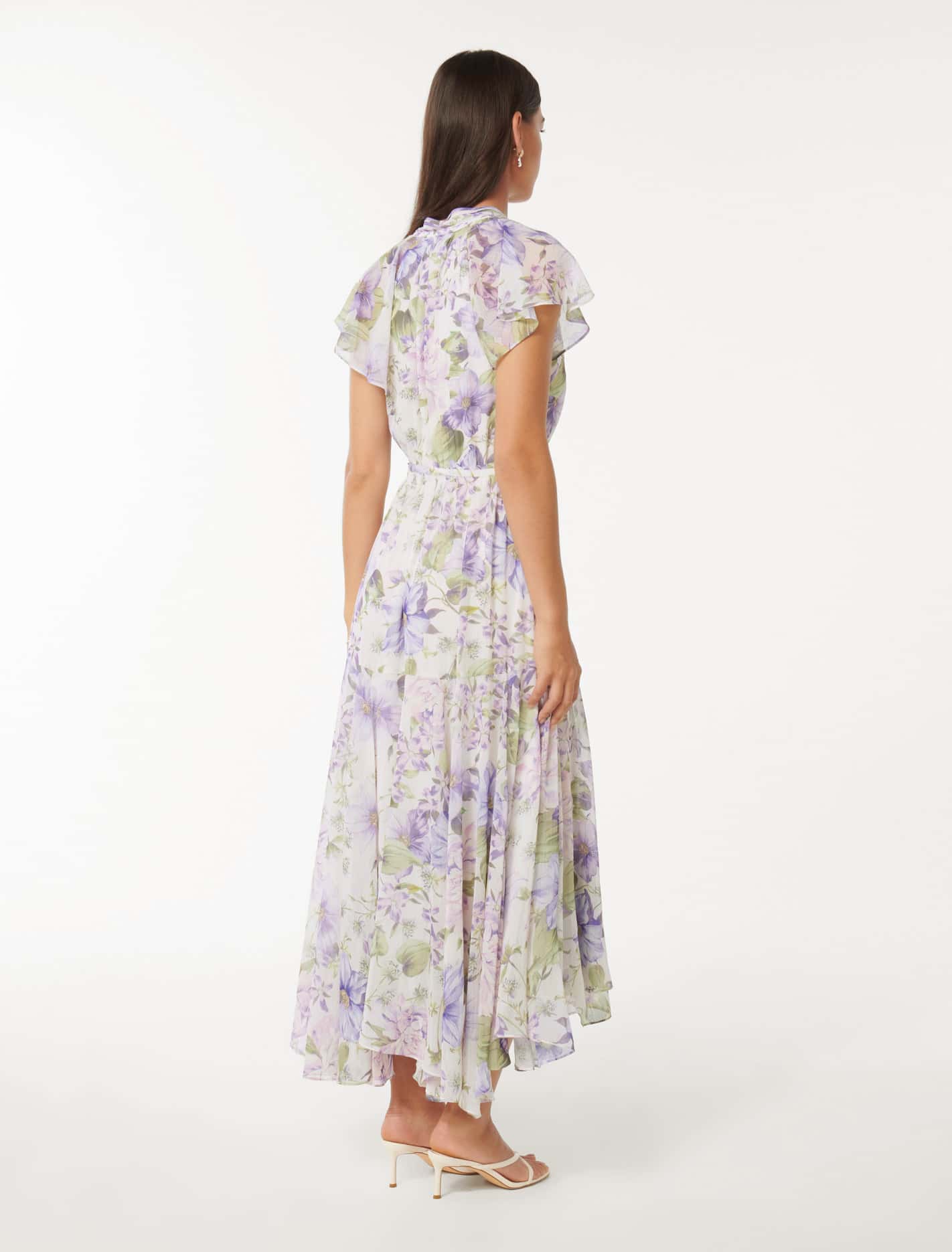 Freya Flutter Sleeve Midi Selene Floral
