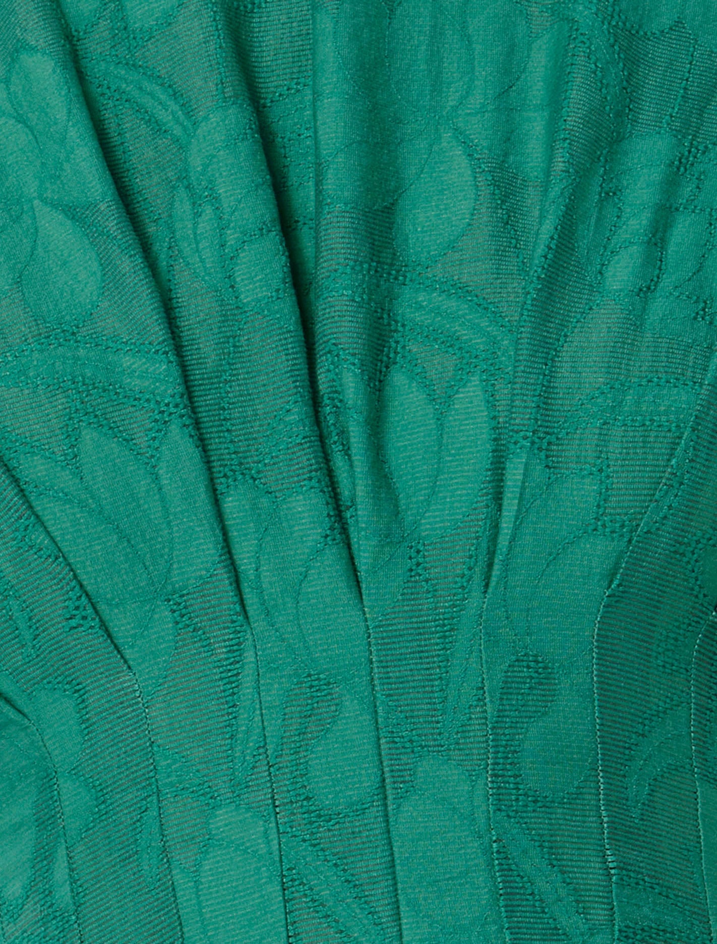 Eve Jacquard Seam Midi Mayan Jade