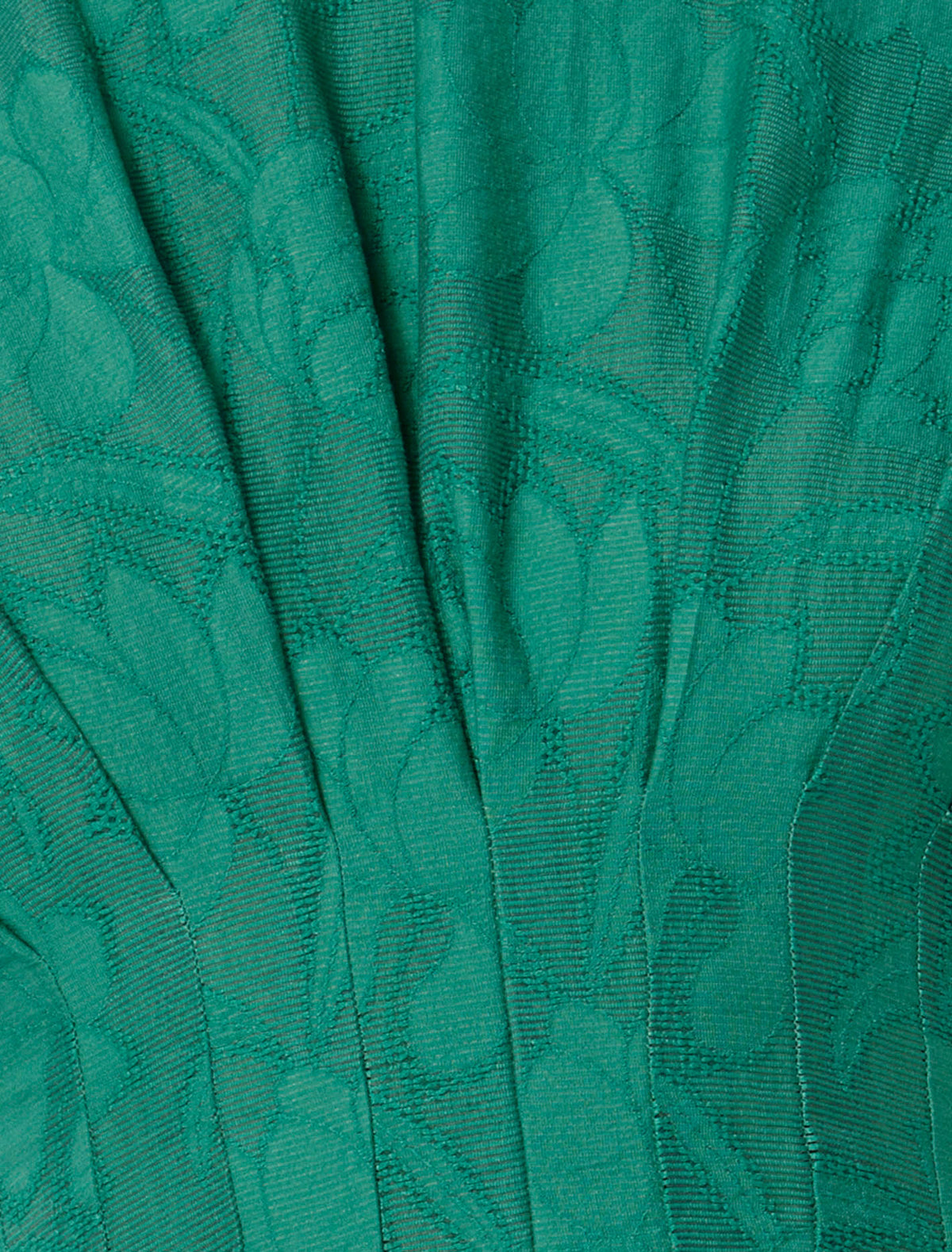 Eve Jacquard Seam Midi Mayan Jade