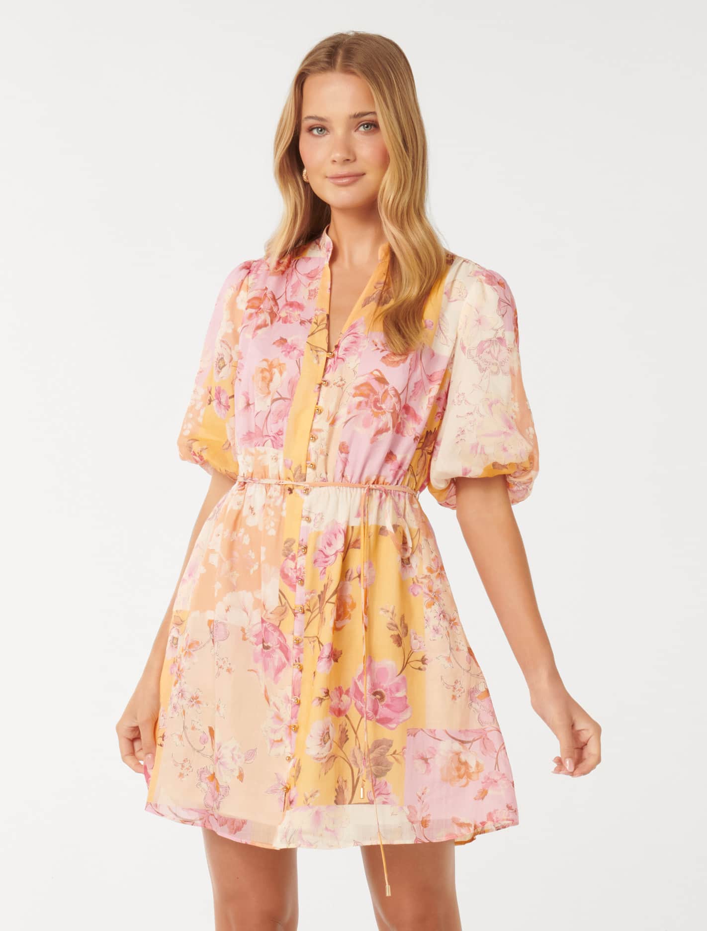 Loanna Mini Skater Amora Patchwork