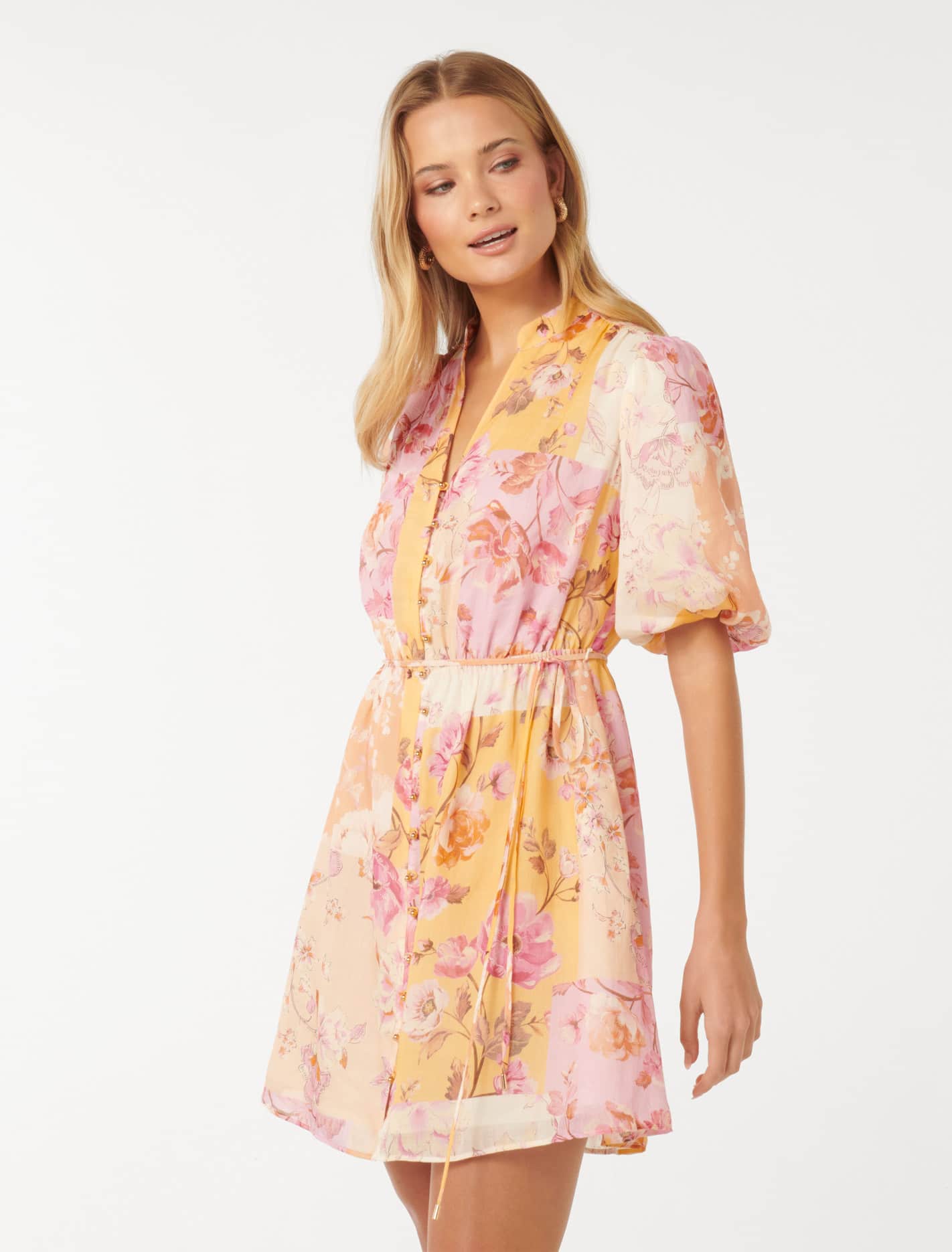 Loanna Mini Skater Amora Patchwork