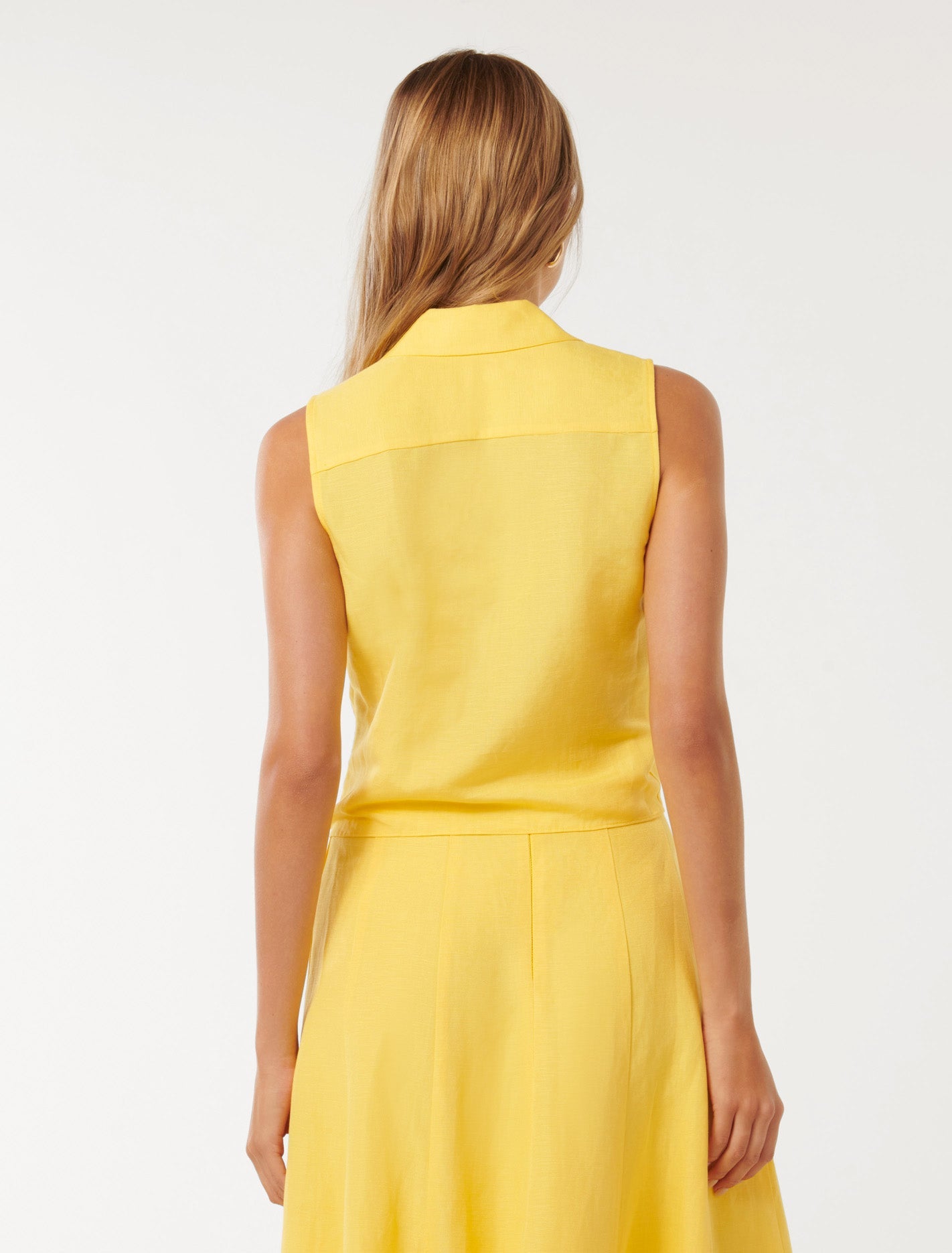 Tanya Tie Front Shirt Aspen Gold