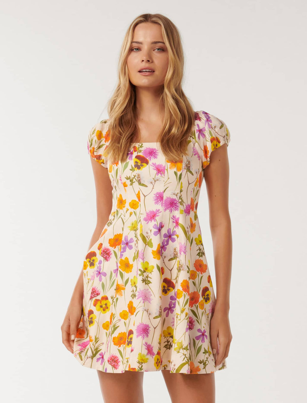Bondi Seam Detail Mini Corlett Floral
