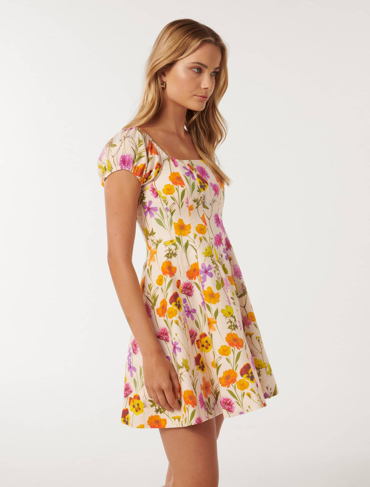 Bondi Seam Detail Mini Corlett Floral