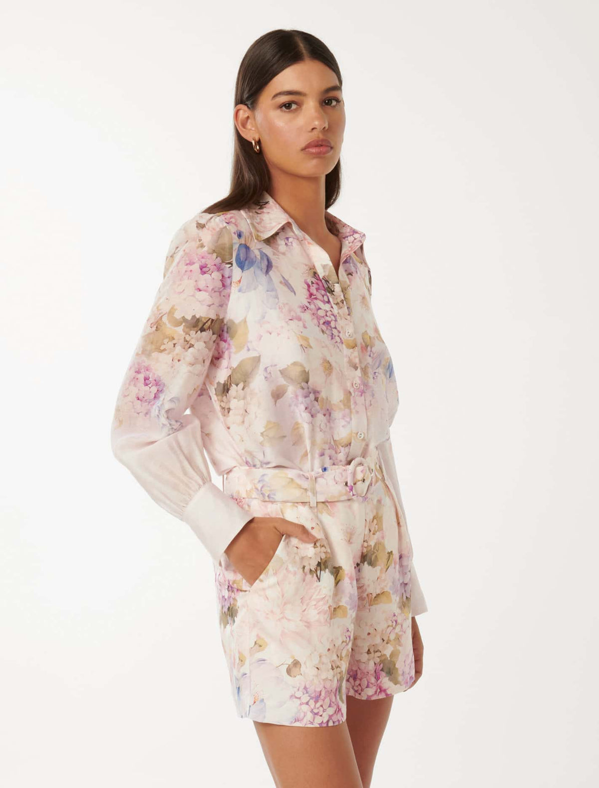 Rosie Slim Shirt Warrantina Co-ord