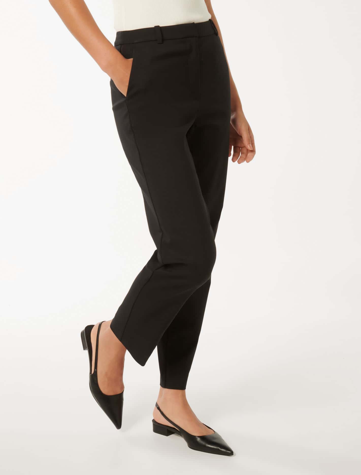 Gwen Tapered Pants Black