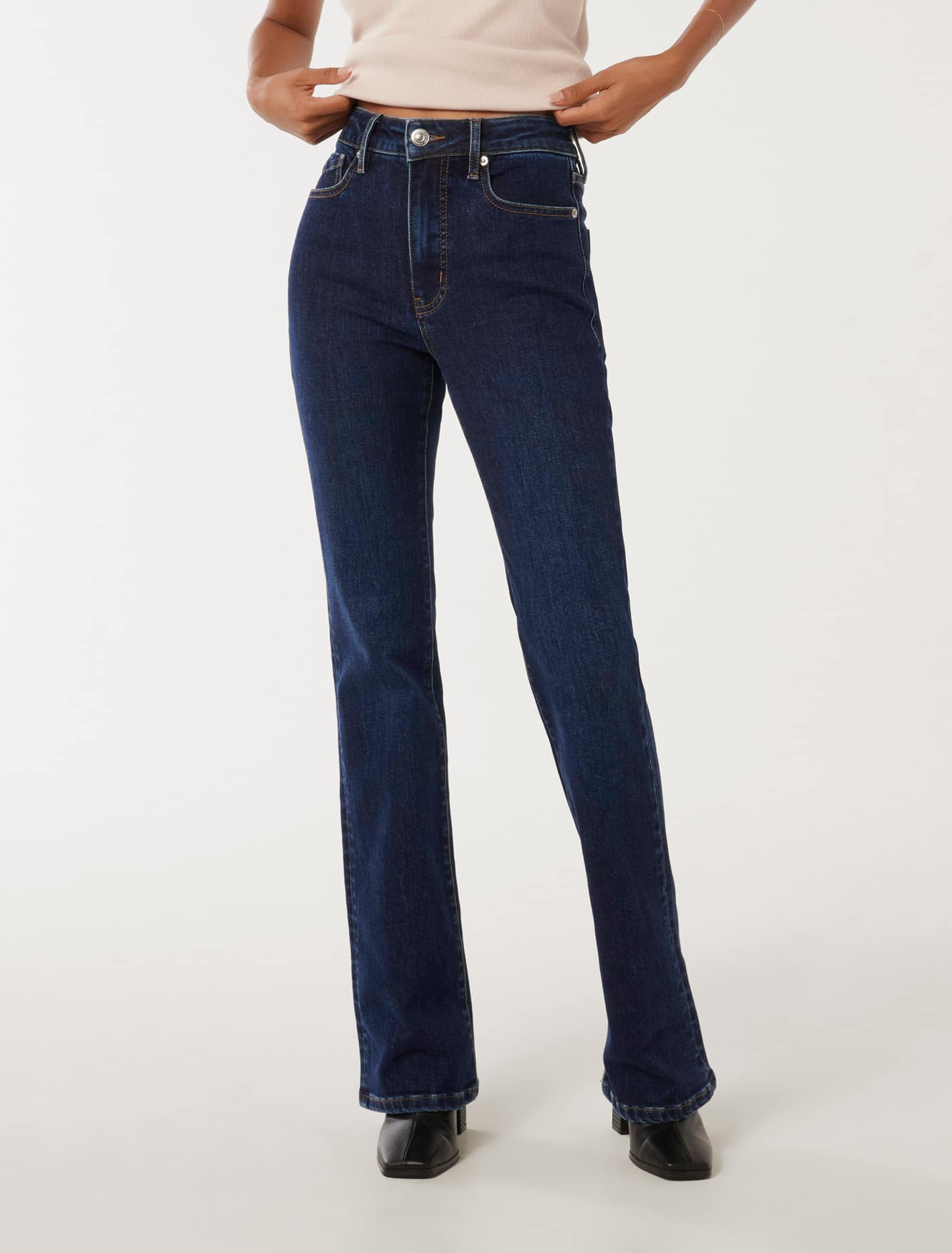 Eloise Petite Classic Bootcut Jean Dark Wash