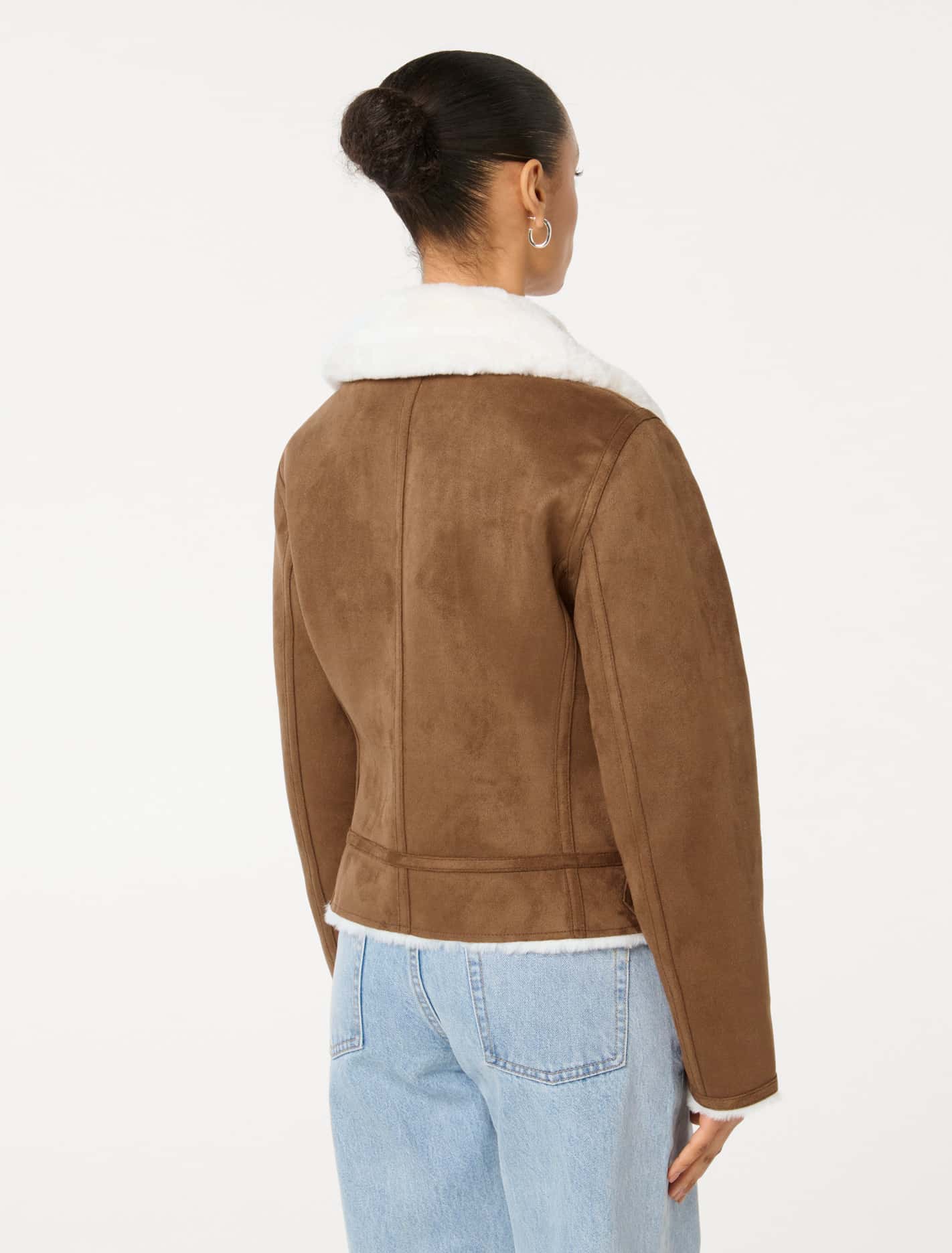 Montana Petite Aviator Jacket Chocolate