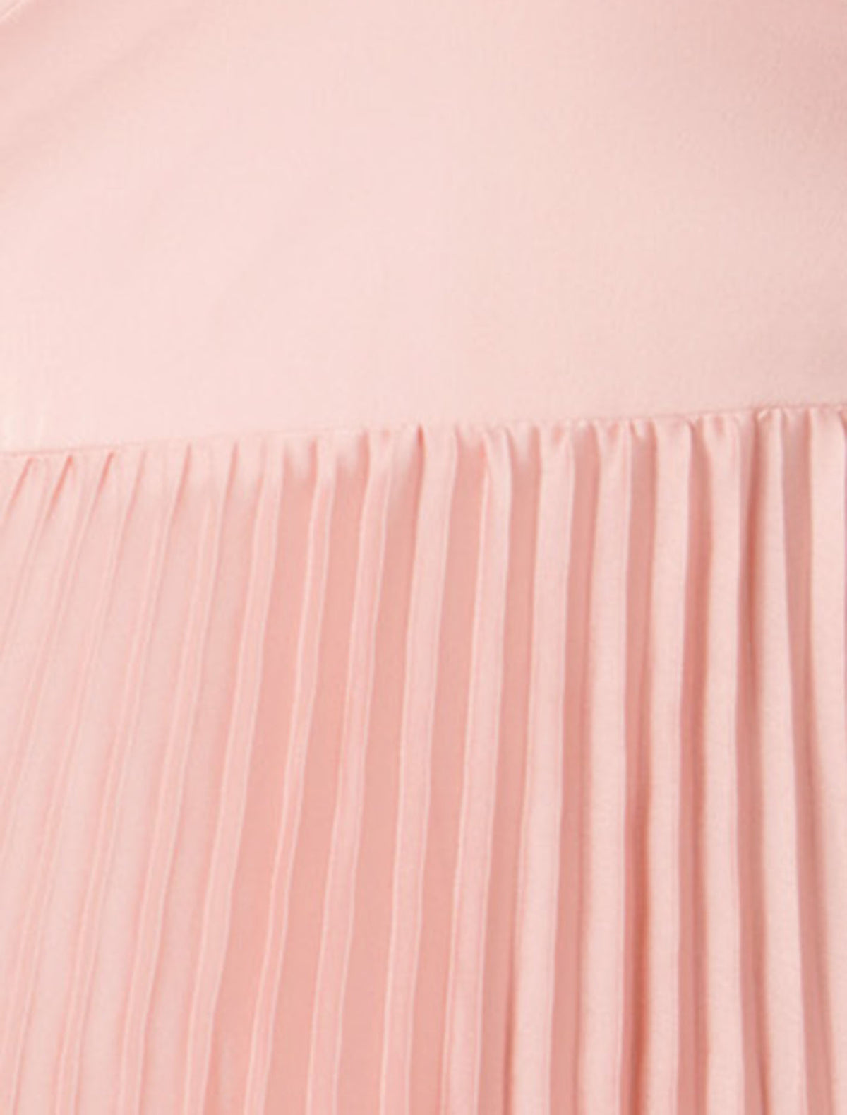 Chloe Petite Pleated Dress Soft Blush