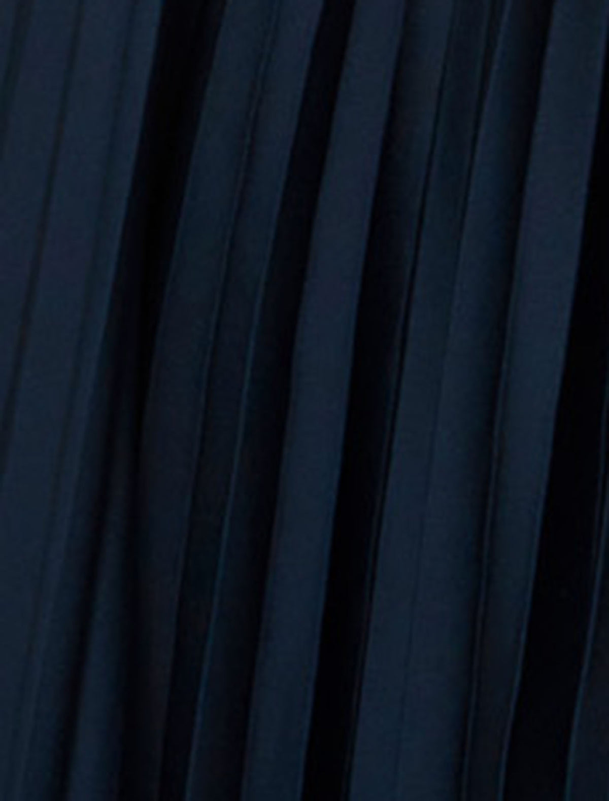 Chloe Petite Pleated Midi Dress Deep Navy