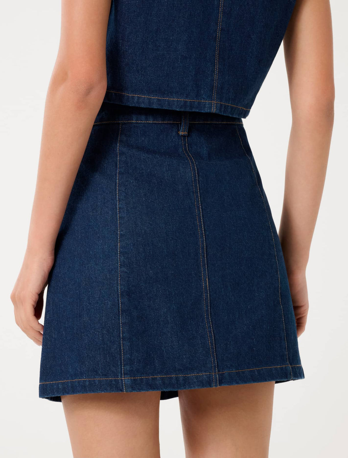 Ashley Denim Mini Skirt Rinse Wash