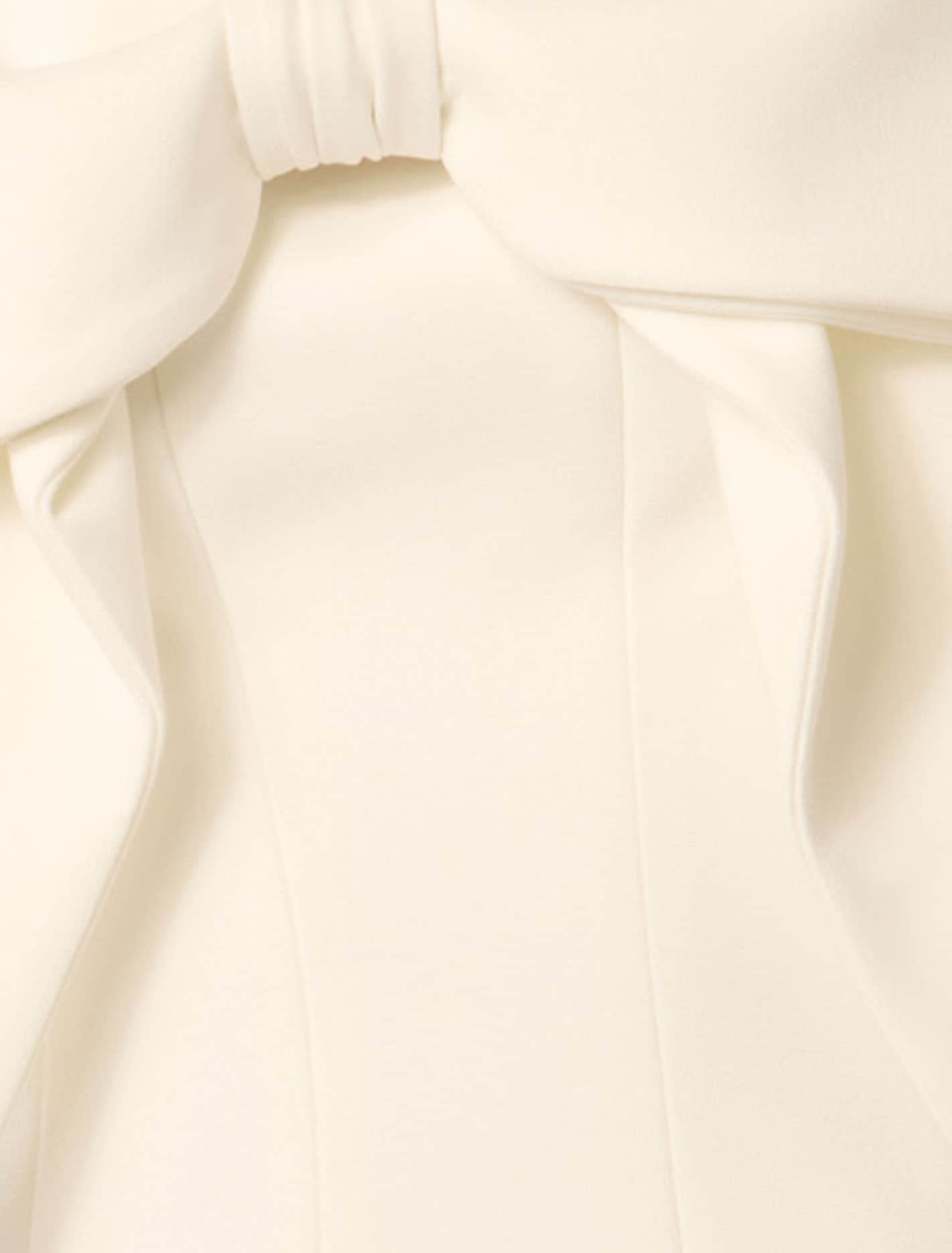 Hayley Bow Front Mini Dress White