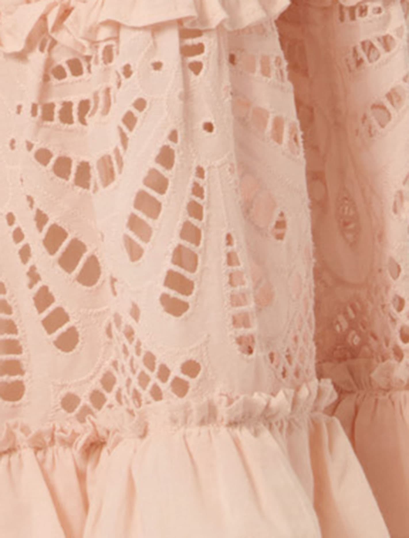 Aurelia Broderie Maxi Dress Vintage Rose