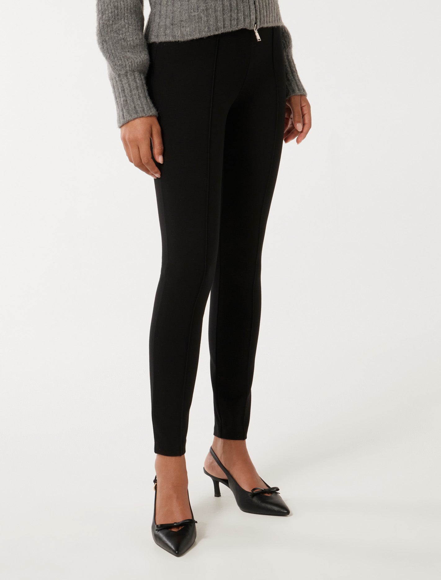 Carrie Ponte Leggings Black