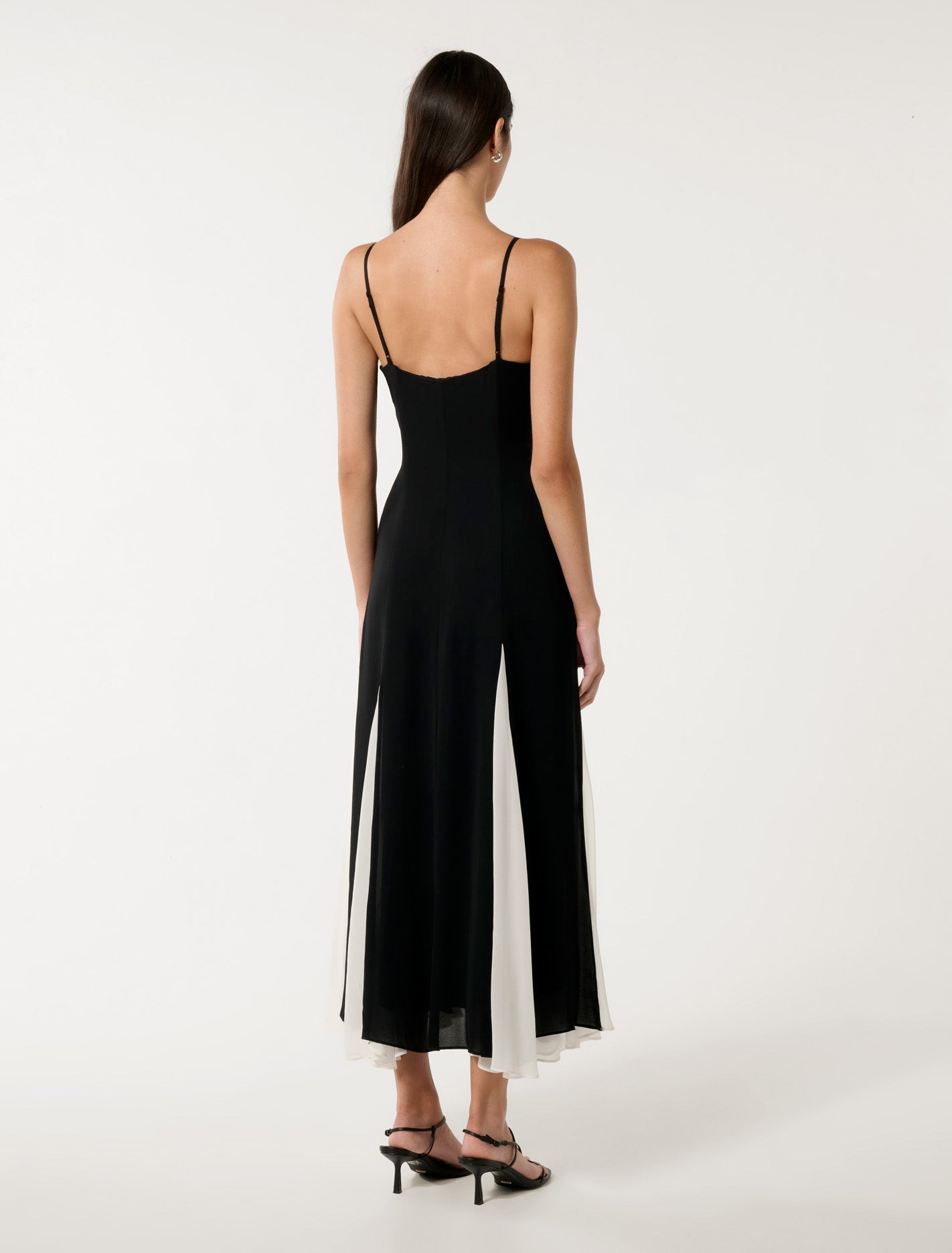 Dahlia Maxi Dress Black & White